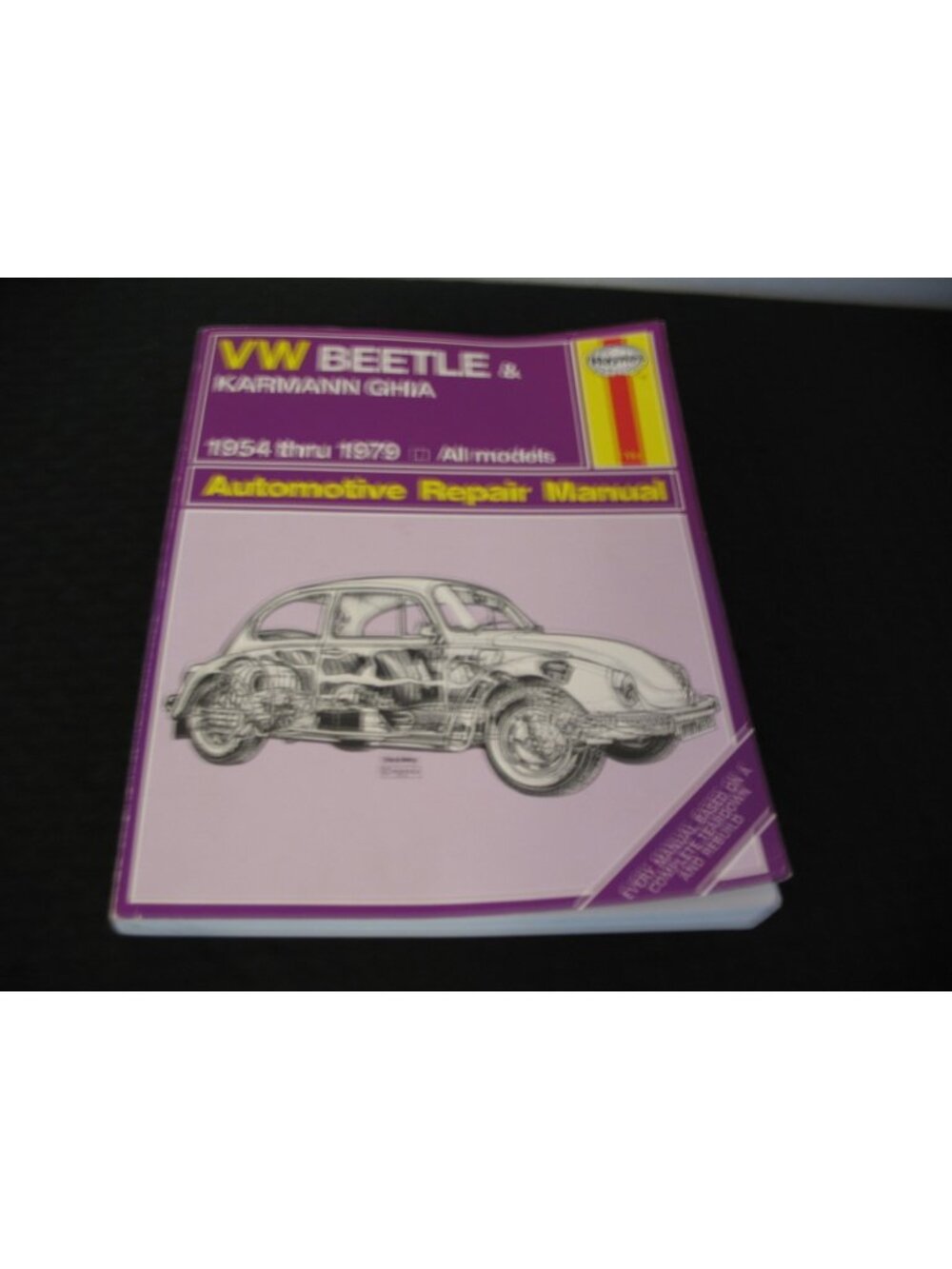 Haynes VW Beetle and Karmann Ghia 1954 to 1979 Auto Repair Manual 159 New